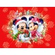 650481A5 Vafa Christmas Mickey si Minnie de Craciun 20x15cm